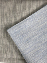 Load image into Gallery viewer, Linen Table Runners Light blue and Grey, Table Runners in Party, Wedding Banquet Table Linen Layout or Decoration 100% linen